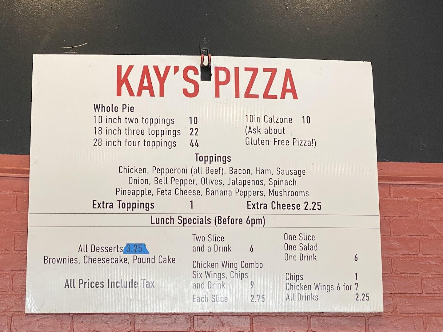 Kay's Pizza